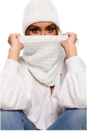 BeWear Textilní doplňky Dámská šála Dhadul BK082 ecru