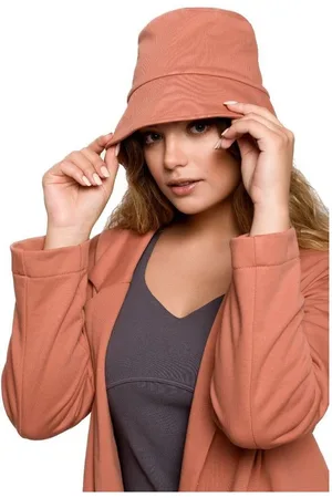 BeWear Textilní doplňky Dámský klobouk Siegmar B214 cihlově červená