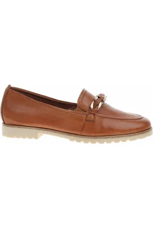 Tamaris Boty Dámské mokasiny 1-24200-42 cognac leather