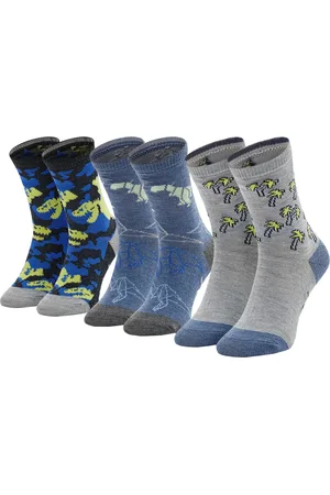 Skechers Spodní prádlo 3PPK Boys Casual Glow In The Dark Socks