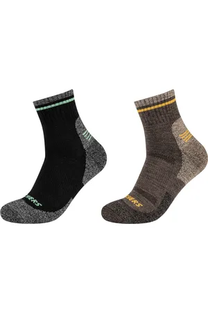 Skechers Spodní prádlo 2PPK Men Trail Wool Quarter Socks