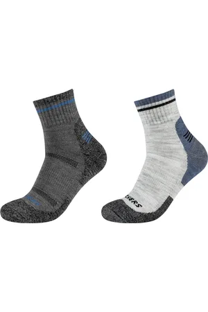 Skechers Spodní prádlo 2PPK Men Trail Wool Quarter Socks