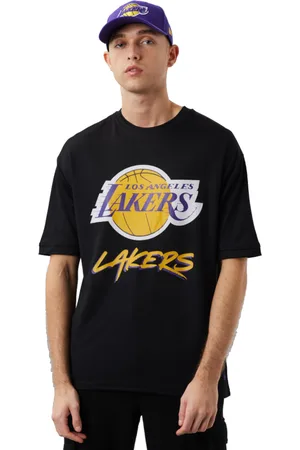 New Era Textil NBA Los Angeles Lakers Script Mesh Tee