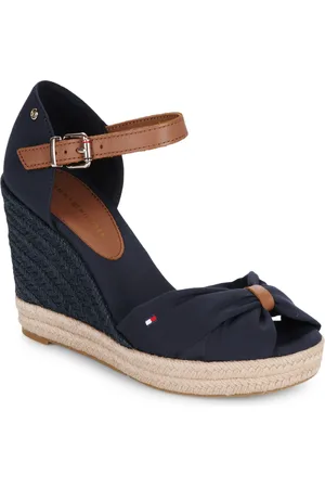 Tommy Hilfiger Boty BASIC OPEN TOE HIGH WEDGE