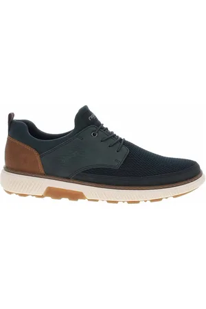 Rieker Boty Pánské polobotky B2254-14 blau