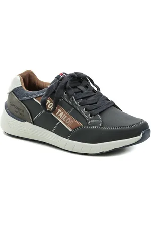 TOM TAILOR Boty 1182405 modré pánské polobotky