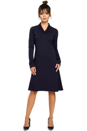 BeWear Textil Dámské mini šaty Lonoh B044 navy