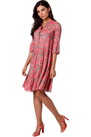 BeWear Textil Dámské mini šaty Isokane B260 červená