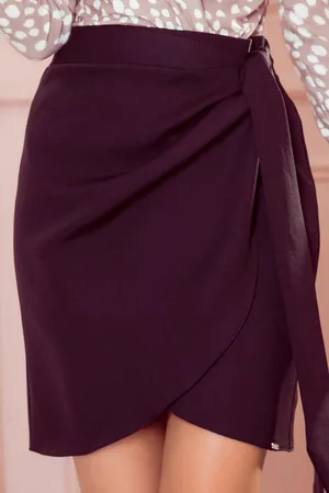 Numoco Textil Dámská mini sukně Sorendole černá