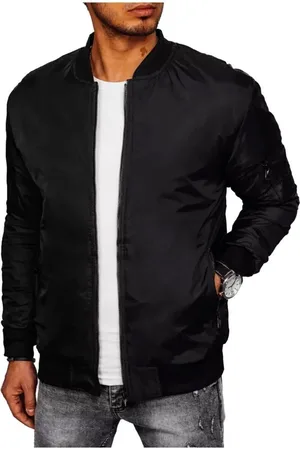 D-Street Textil Pánský bomber Meleavain černá