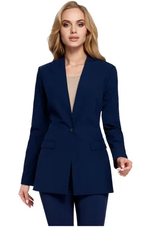 MADE OF EMOTION Textil Dámské sako Isho M304 navy