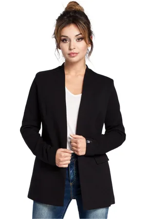 BeWear Textil Dámské dlouhé sako Anton B030 černá