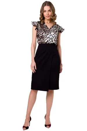 Stylove Textil Dámská mini sukně Enydron S343 černá