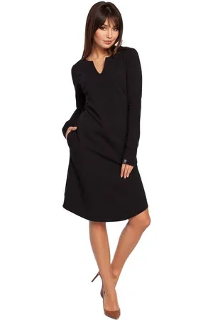 BeWear Textil Dámské mini šaty Ingegerd B017 černá