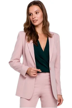 Makover Textil Dámské formální sako Gwenelott K036 tmavě