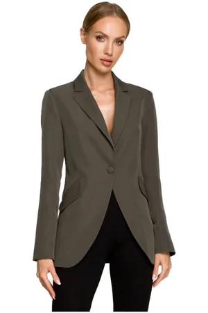 MADE OF EMOTION Textil Dámský blejzr Lorri M701 khaki