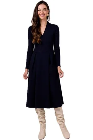 BeWear Textil Dámské maxi šaty Colgrellam B266 navy