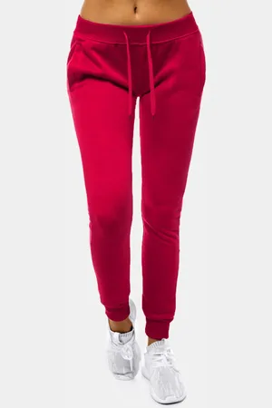 Ozonee Textil Dámské tepláky Florean burgundská