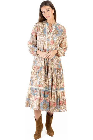 Isla Bonita By Sigris Textil Dlouhé Midi Šaty