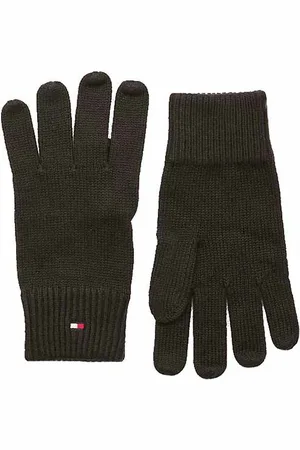 Tommy Hilfiger Textilní doplňky pánské rukavice AM0AM11048 BDS Black