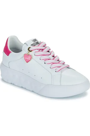 Moschino Boty FUXIA HEART+GOLD