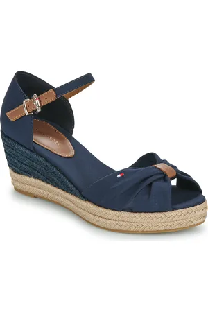 Tommy Hilfiger Boty BASIC OPEN TOE MID WEDGE