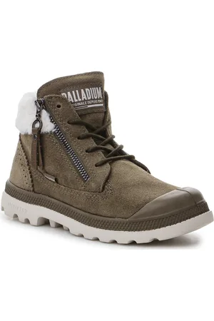 Palladium Boty Moscow Lite K Dark Olive 56492-307-M