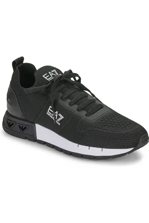 EA7 Boty BLK WHT LEGACY KNIT