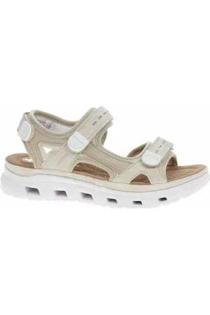 Rieker Boty Dámské sandály 64074-60 beige