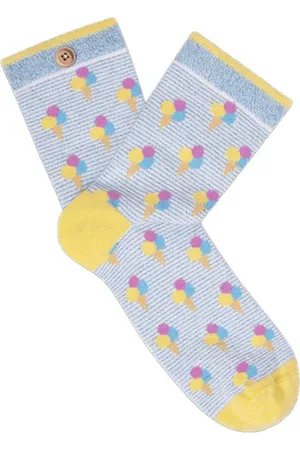 Cabaia Spodní prádlo CAB379RHZK SOCK THELMA ET LOUISE LIGHT BLUE