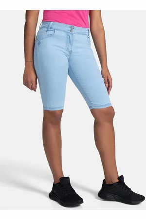 Kilpi Textil Dámské jeansové šortky PARIVA-W