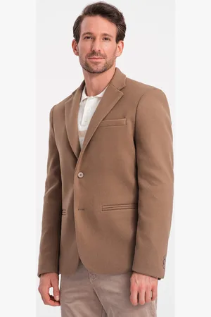 Ombre Clothing Textil Pánské formální sako Orrian světle