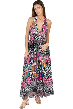 Isla Bonita By Sigris Textil Dlouhé Midi Šaty