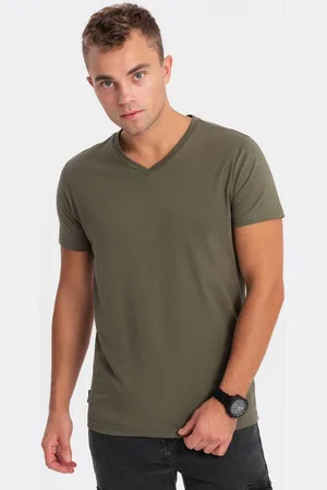 Ombre Clothing Textil Pánské tričko s krátkým rukávem Heman tmavě
