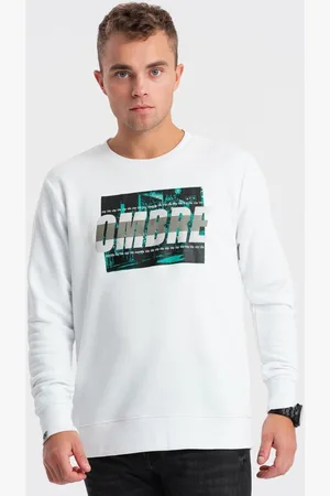 Ombre Clothing Textil Pánská mikina bez kapuce Inian