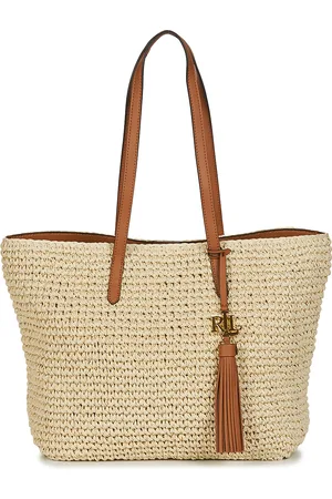Ralph Lauren Taška STRAW TOTE-TOTE-MEDIUM