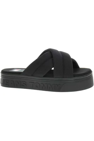 Tommy Hilfiger Boty Dámské pantofle EN0EN02465 Black