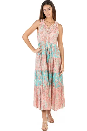 Isla Bonita By Sigris Textil Dlouhé Midi Šaty