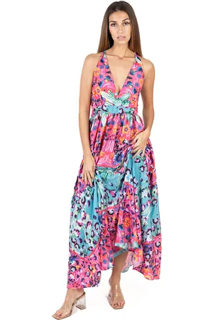 Isla Bonita By Sigris Textil Dlouhé Midi Šaty