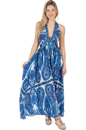 Isla Bonita By Sigris Textil Dlouhé Midi Šaty