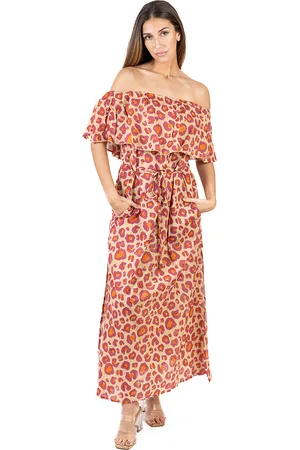 Isla Bonita By Sigris Textil Dlouhé Midi Šaty