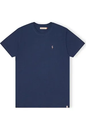 RVLT Textil T-Shirt Regular 1364 FLA - Navy Mel