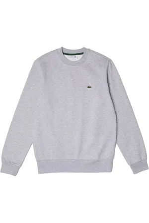 Lacoste Textil Organic Brushed Cotton Sweatshirt SH9608 - Gris