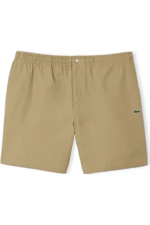 Lacoste Textil Relaxed Fit Shorts GH7220 - Beige