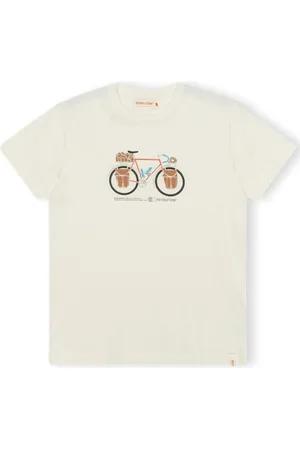 RVLT Textil T-Shirt Regular 1344 PAC - Off-White