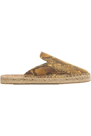 Paez Boty Mule W - Print Snake Caramel
