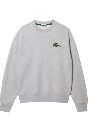 Lacoste Textil Unisex Loose Fit Sweatshirt SH6405 - Gris