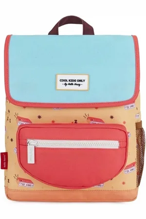 Hello Hossy Taška Good Morning Kid Backpack - Salmon