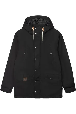 RVLT Textil Parka Jacket 7246 - Black