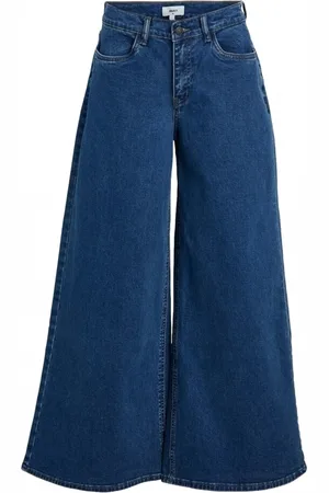 Object Textil Jeans Moji Wide - Medium Blue Denim